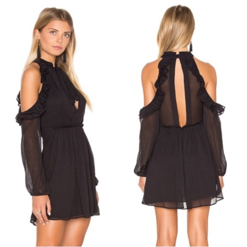 Free People - You And I Cold Shoulder Mini Dress